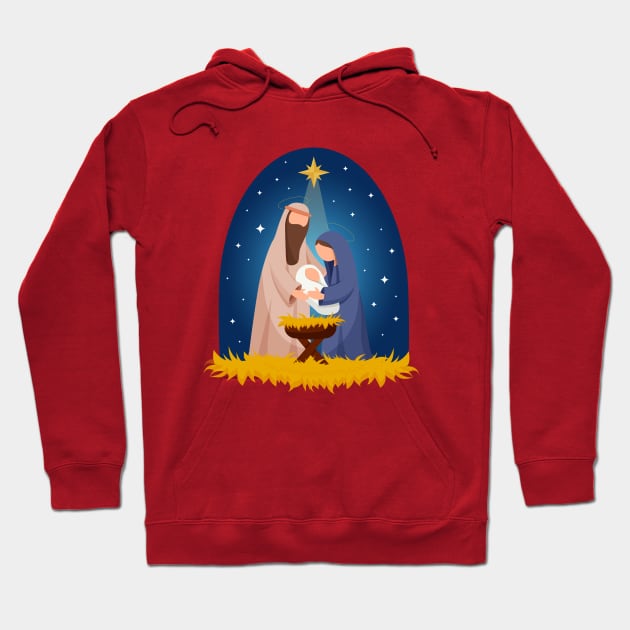 Nativity Hoodie by Mako Design 